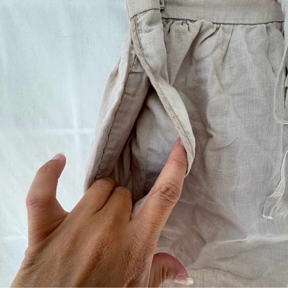 Zara linen pull on shorts size small - Picture 7 of 16